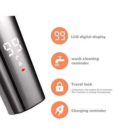 Pro Hair Clipper Digital Display All in one Hair Trimmer for Men Eyebrow Beard Trimmer Electric Hair Clipper Grooming kit Haircut - Buy Online on GoSupps.com