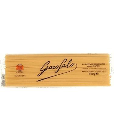Garofalo No.14 Bucatini Semolina Pasta, 16 oz (6 Pack) 1.1 Pound (Pack of 6)