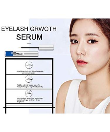 Premium Eyelash and Brow Growth Serum with Biotin & Peptides for Longer, Fuller Lashes - Buy Online on GoSupps.com