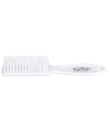 ForPro Premium Nail Brush - Professional Scrub Brush for Toe and Fingernail Cleaning - White - 12-Count - Buy Online on GoSupps.com