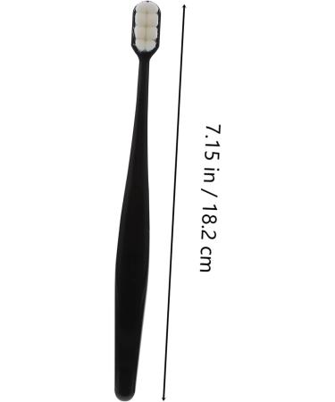 4pcs Soft Toothbrush Set - High Quality Transparent PBT Travel Brushes for Adults - Buy Online on GoSupps.com