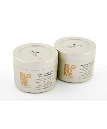 Schwarzkopf BLONDME Keratin Restore Blonde Treatment 2-pack (2x200ml)