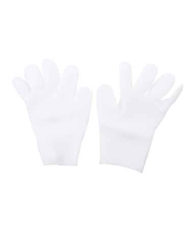 FRCOLOR 1 Pair Moisturizing Cracked Gel Hand Moisturizing Gel Mittens Ladies Mittens Grade Night Miss Sebs White Anti Wrinkle Cosmetic