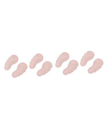 Mobestech 4 Pairs Forefoot Pad Orthotic Insoles High Heeled Sneakers for Women Arch Support Shoe Insoles Womens Pumps Half Fore-Foot Pad Leather Half Pad Non-Slip Mat Breathable