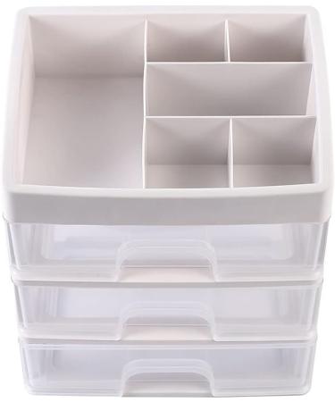 PTBSZCWY Makeup Organizer with 3 Drawers - Cosmetic Display Cases - Buy Online on GoSupps.com