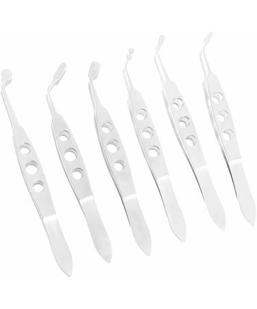 dijiusidy Eyelid Precision Tweezers Eye Clogging Removal Cleaning Clamps Portable Facial Tools with Non-Slip Handle Cosmetics Salon Small Rectangle Tip - Buy Online on GoSupps.com