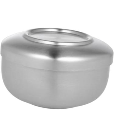 Frcolor 2-Piece Stainless Steel Cup Holder Set - Dishwashing & Bathroom Tool Organizer | Hair Salon Care Foam Stand 11x11x6.5cm | International Shipping Available - Buy Online on GoSupps.com