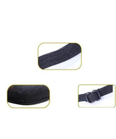 Black Eyepatch Eyelash Monocular Eyepatch Silk Adjustable Concave Single Patch Recovery Eye Patch for Adults - Buy Online on GoSupps.com