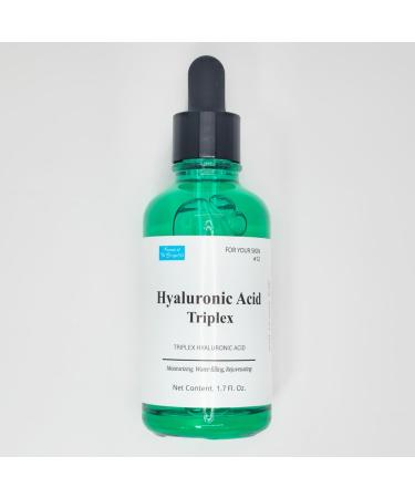 Hyaluronic Acid Serum Triplex 1.7 Fl. Oz | Deep Moisturizing Skin Care | Shop Internationally - Buy Online on GoSupps.com