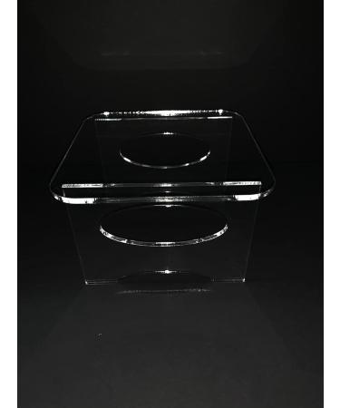 Clear Acrylic Skimmer Stand - 8x8x3 | Premium Quality Skimmer Holder - Buy Online on GoSupps.com