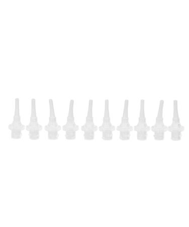 10pcs Ear Wash Disposable Tips Silicone Ear Washer Irrigation Replacement Tubes Earwax Removal Tips for Home Beauty Salons