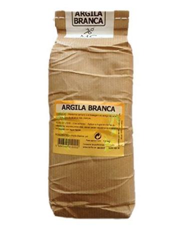 Argila Branca - 1 x Kg Portuguese White Clay - Powder for Masks and Peelings - 100% Natural - Buy Online on GoSupps.com