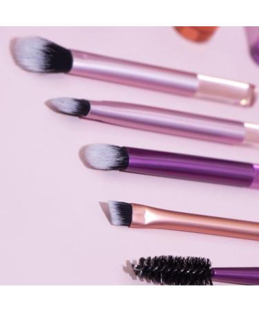 10 Mini Makeup Brushes Set with Bag | Complete Powder & Eyeshadow Brush Kit - Shop Now - Buy Online on GoSupps.com