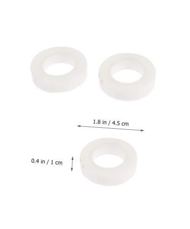 Didiseaon 2 Rolls Seamless Extention Tape for Hair Adhesive Hair Extensions Toupee Tape Front Lace Wig Stick on Hair Extensions Wig Extension Tape Dedicated White Adhesive Tape Size 1 White - Buy Online on GoSupps.com