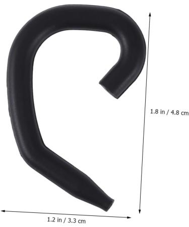 Beaupretty 40 StK Ear Hooks for Masks - Premium Food-Grade Headphone Covers & S-Hook Clothes Rack Hangars - Ideal for Ear Protection - Buy Online on GoSupps.com