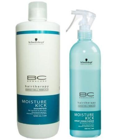 THE ULTIMATE DUO FOR NORMAL TO DRY HAIR MOISTURE KICK LITER