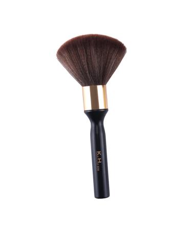 Fomiyes 1stk cleaning brush broken beard male beard brush hairbrush brush to remove beard hairdressing brush retro beard soft fur solid wood sweeping 24x5cm black