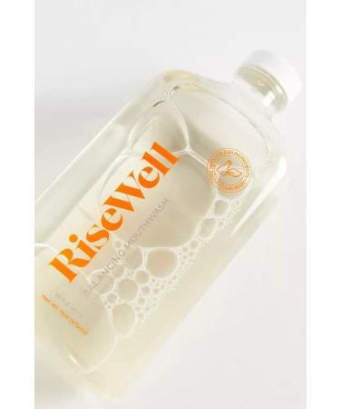 RiseWell Wild Mint Alkaline Mouthwash 16oz - All-Natural pH Balancing Formula - Buy Online on GoSupps.com