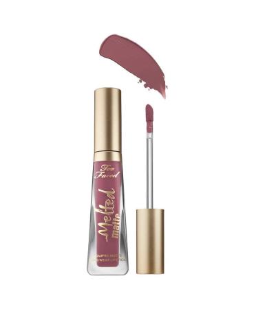 Too Faced Melted Matte Lipstick - Queen B Soft Mauve 0.23 Fl Oz - Matte Finish - Buy Online on GoSupps.com
