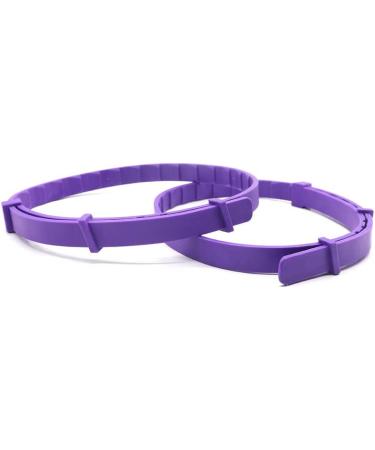 Calming Collar for Cats - Reduces Anxiety & Hyperactivity - 2 Pack Purple - Adjustable Length - Suitable for Small, Medium & Large Cats - Buy Online on GoSupps.com