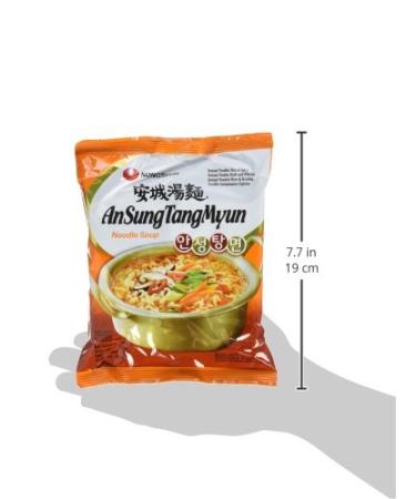 NONGSHIM Instant Noodles Ansungtangmyun - 20 Pack (125g Each) | Authentic Korean Flavor | International Shipping Available - Buy Online on GoSupps.com