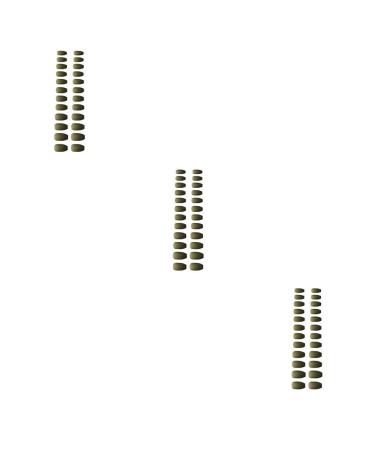 3 Set of 1 Set Press on Nails Coffin Detachable Extension Matte Fingernails Decals Wraps Full Cover DIY Gifts Manicure Kit