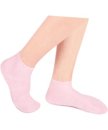 1 Pair Sock Moisturizing Foot Silicone Moisturizing Gel Booties Spa Stocking Foot Lotion Spa Soften Skin Soles Moisturizing Heel Sleeves Skin Protect Soles Miss High Heel Care Sebs - Buy Online on GoSupps.com