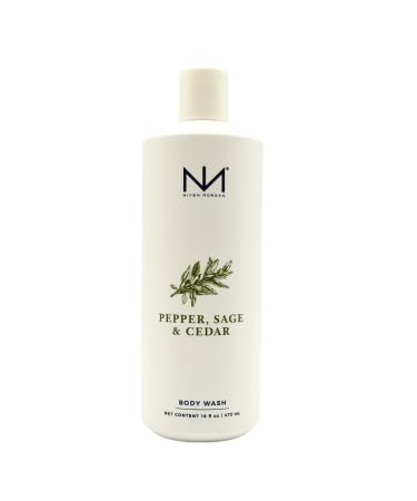 Niven Morgan Pepper Sage and Cedar Body Wash 16 fl oz 473 ml