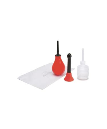 Clean Scene 5 Piece Douche Set with Classic and Flared Base Tip - Complete Kit for Effective Cleansing