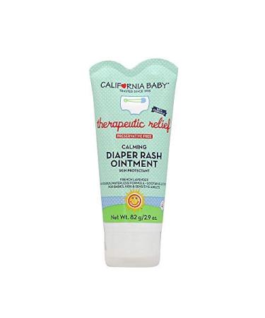 California Baby Calming Diaper Rash Ointment | 100% Bio-Based (USDA-Certified) | Calming Lavender Scent | Allergy-Friendly | Baby Diaper Rash Cream for Irritated & Sensitive Skin | 82 g / 2.9 oz. - Buy Online on GoSupps.com