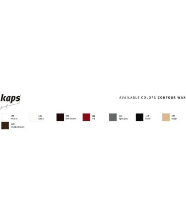 Kaps Shoe Heel & Sole Restorer Scuff Cover Contour Wax 101 - White | Many Colours Available - Buy Online on GoSupps.com