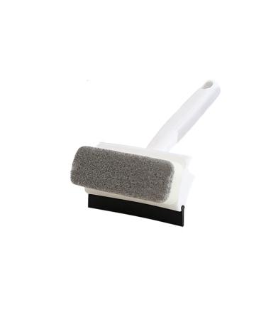 Double-Sided Window Washing Brush Multi-Function Glass Wiper Scraper Brush Removable Sponge Brush Head Kitchen Cleaning Brush