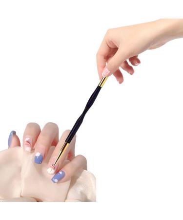 Nail Art Liner Brushes 3 Pcs Set - Dual End Pen Brush for UV Gel Nails - Painting Art DIY - Buy Online on GoSupps.com
