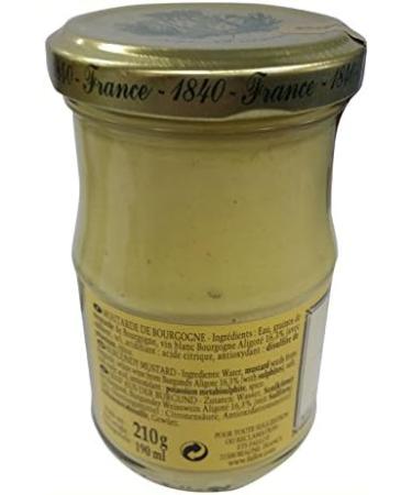 Burgundy Mustard IGP EDMOND FALLOT 210 g jar - Buy Online on GoSupps.com