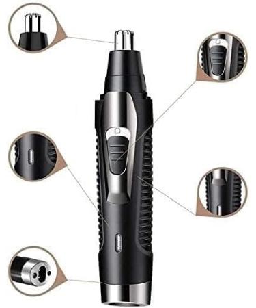 2 in 1 Nose and Ear Hair Trimmer - USB Rechargeable Waterproof Stainless Steel - Ideal for Men & Women - Easy to Clean & Carry - Buy Online on GoSupps.com