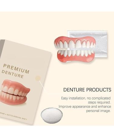 Ensemble de proth ses dentaires de qualit sup rieure Dents d'aspect naturel confortable pour un usage quotidien ensemble de proth ses compl tes personnalis es avanc es imperm ables et l g res 2 - Buy Online on GoSupps.com