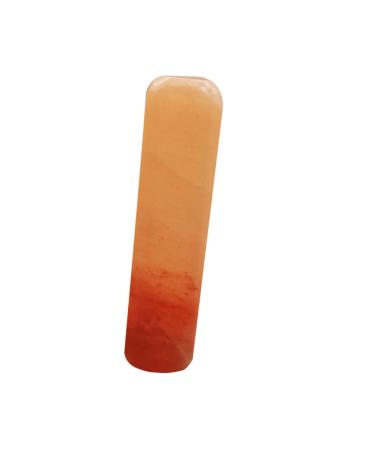 Gleavi salt rod massage massage tab massage stick for the legs tool Self-massage time pencil spa wood back massage device with mineral salt multitools Himalaya mineral salt donate foot