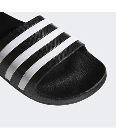 adidas Adilette Aqua Slides Sandal - Unisex Size 8, Black/White - Buy Online on GoSupps.com