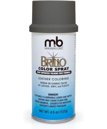 Shoe Dye Colouring Sprays - Spray Dye for Footwear Leather Vinyl and Upholstery - Re-Colour Shoes Bags Upholstery and Leather Products (Grey)