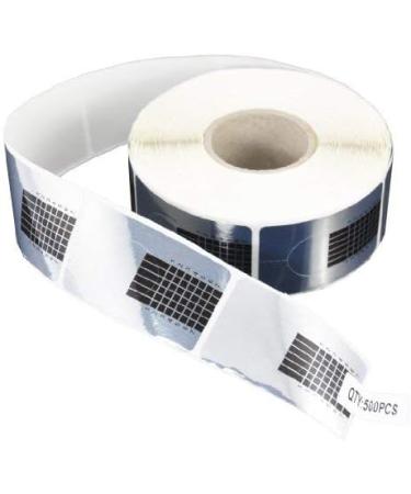 Profico Nail Template Modeling - Self-Adhesive Stencils for Gel & Acrylic Nail Extensions - 500 Pieces Silver - Buy Online on GoSupps.com