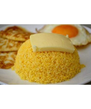 Sinha Premium Cuscuz | Flocked Corn Flour | Farinha de Milho Flocada | Harina de Maiz Flocada | Premium 500gr | Cakes Cuscuz Polenta | Gluten Free - Buy Online on GoSupps.com