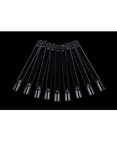 100 Piece Nail Polish Color Cards - Transparent Nail Art Templates & Chopsticks for Artificial Nails - Buy Online on GoSupps.com