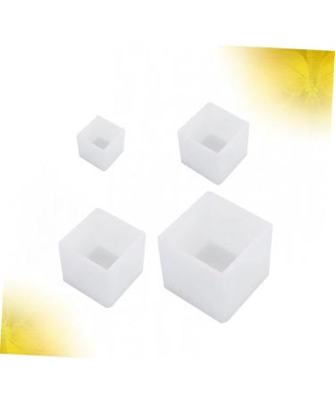 Anneome 4 Pcs Silicone Molds Diy Silicone Mold Resin Pendant Mold Resin Epoxy Mould Ornaments Crystal Epoxy - Buy Online on GoSupps.com