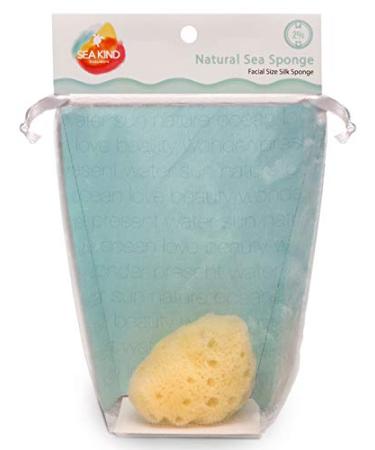 Natural Sea Sponge Silk Facial Size