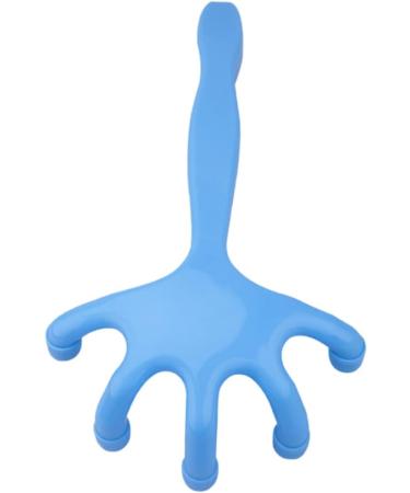 Fomiyes Mini Blue Massage Device - 5-Head Scalp & Full Body Massager for Ultimate Relaxation - Buy Online on GoSupps.com