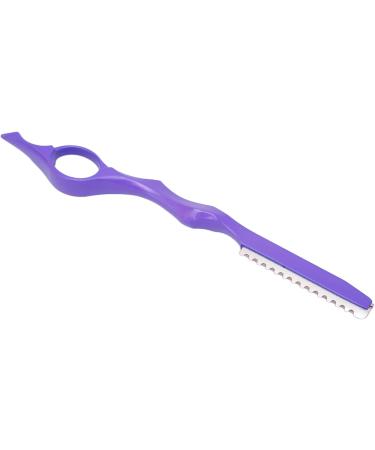 Qukaim Hair Thinning Razor Hair Thinning Razor Professional Hair Styling Trimming Razor Knife Hair Texturizing Cutting Razor in Purple - Buy Online on GoSupps.com