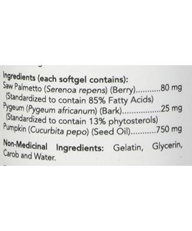 NOW Supplements Pygeum and Saw Palmetto 25/80mg Softgels 60 Count - Buy Online on GoSupps.com