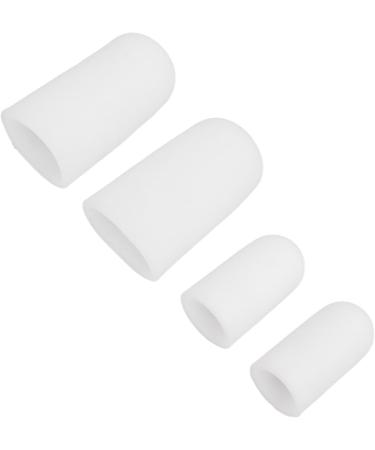 Silicone Toe Caps - 10 Pairs | Adjustable & Reusable | Pain Relief for Ingrown Toenail, Callus & Corns | Ideal for Sports Activities - Buy Online on GoSupps.com