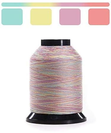Finesse Variegated Polyester Thread 3ply 50wt 1500yds Cones for Quilting and Sewing - Pastel Colors - Buy Online on GoSupps.com