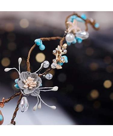 GLITZFAS Bridal Headpiece Hairband | Handmade Romantic Tiara for Weddings & Bridal Parties - International Shipping Available - Buy Online on GoSupps.com